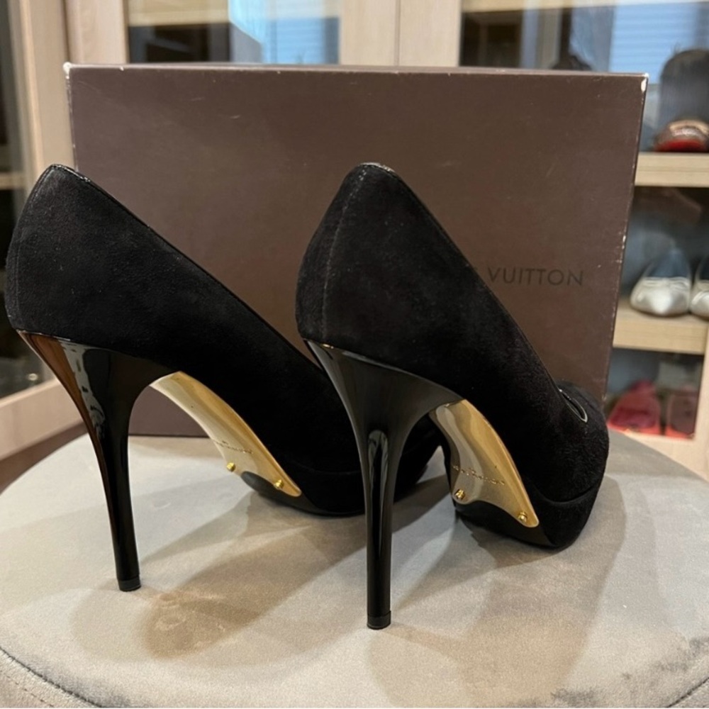 Louis Vuitton Impression open toe pump EU37.5